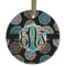 Design Your Own Flat Glass Ornament - Round