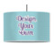 Design Your Own 12" Drum Pendant Lamp - Fabric