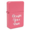 Design Your Own Windproof Lighter - Pink - Double-Sided