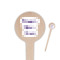 Design Your Own 4" Round Wooden Food Picks - Double-Sided