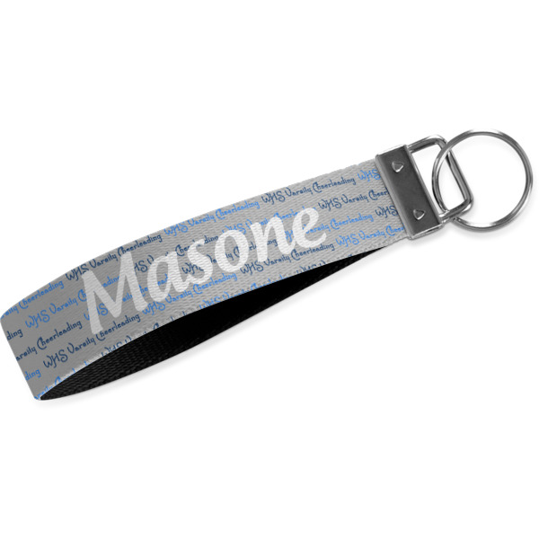 Custom Design Your Own Wristlet Webbing Keychain Fob