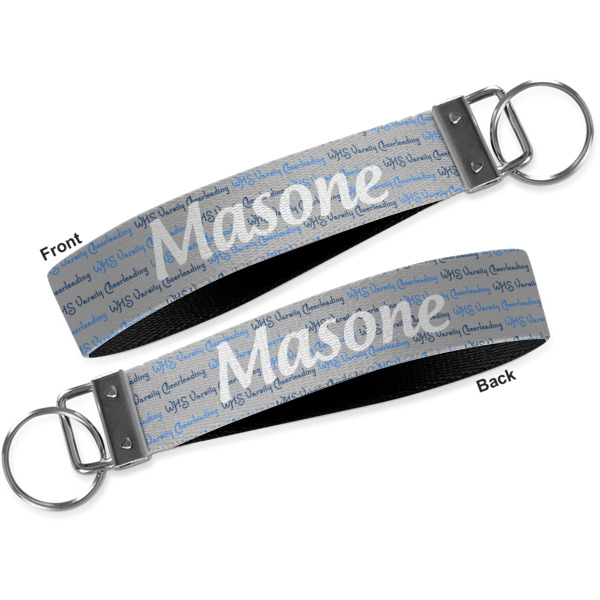 Custom Design - Key-chain - Metal and Nylon - Front and Back