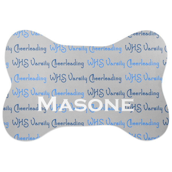 Custom Design Your Own Bone Shaped Dog Food Mat