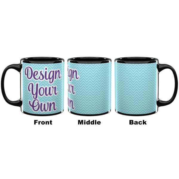 Custom Design - Coffee Mug - 11 oz - Black APPROVAL