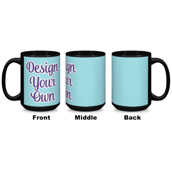 Custom Design - Coffee Mug - 15 oz - Black APPROVAL