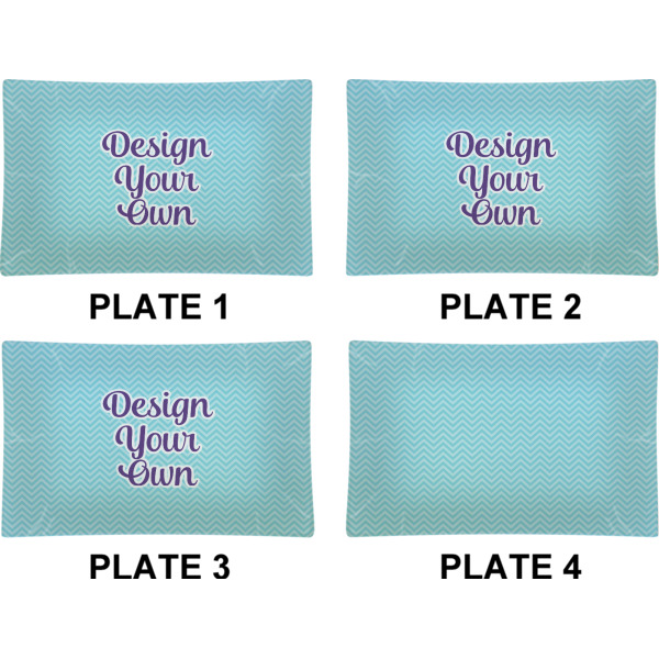 Custom Design - Set of Rectangular Dinner Plates (Approval)