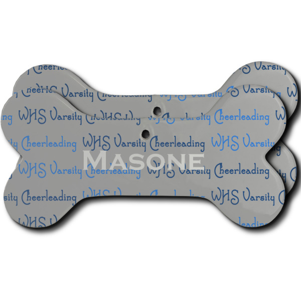 Custom Design Your Own Ceramic Dog Ornament - Double-Sided