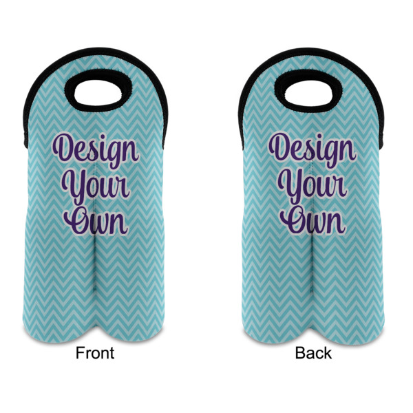 Custom Design - Double Wine Tote - Front & Back
