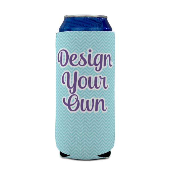 Custom Design - Can Cooler - 16oz - Front on Can
