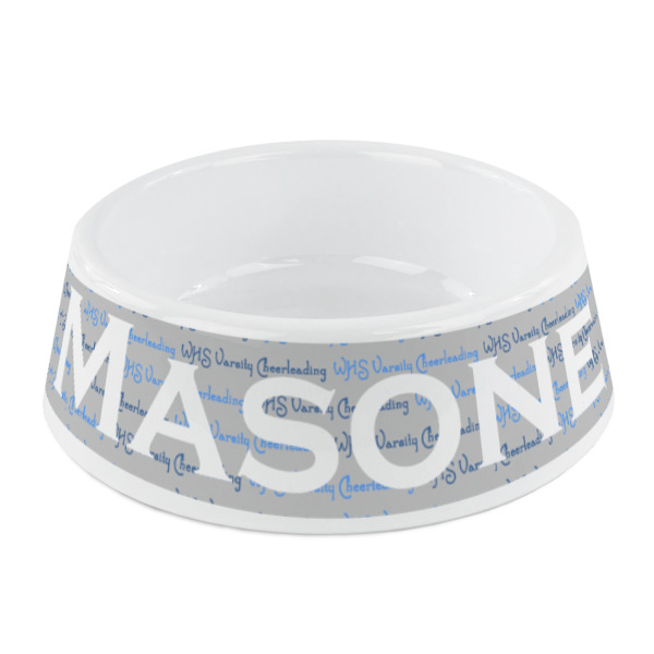 Custom Design Your Own Plastic Dog Bowl - Small