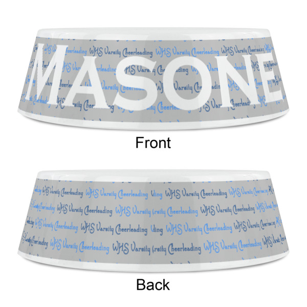 Custom Design - Plastic Pet Bowls - Small - Approval