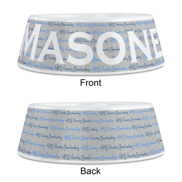 Custom Design - Plastic Pet Bowls - Medium - Approval