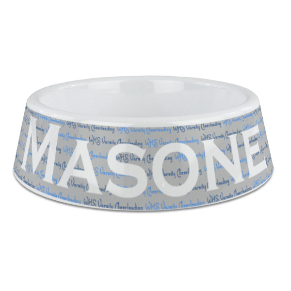 Custom Design Your Own Plastic Dog Bowl - Large