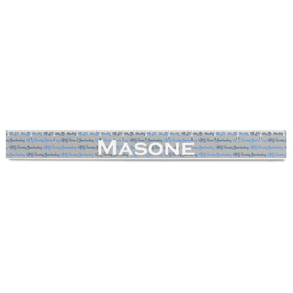 Custom Design - Plastic Ruler - 12" - FRONT