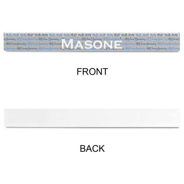 Custom Design - Plastic Ruler - 12" - APPROVAL