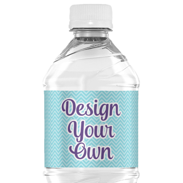 Custom Design - Water Bottle Label - Single Front