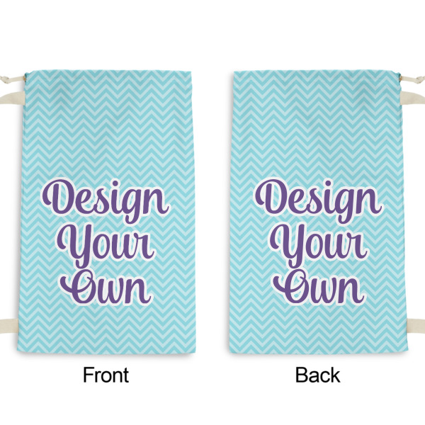 Custom Design - Small Laundry Bag - Front & Back View