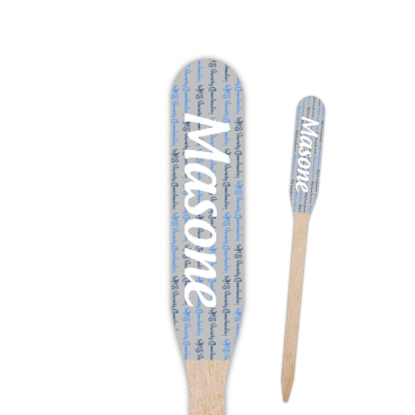 Custom Design Your Own Paddle Wooden Food Picks