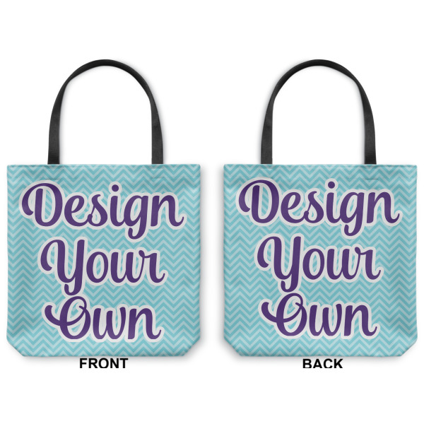 Custom Design - Canvas Tote - Front and Back