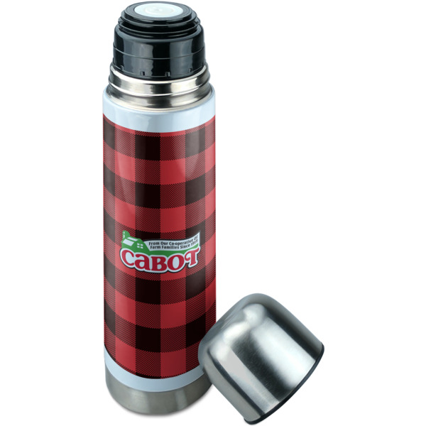 Custom Design - Thermos - Lid Off