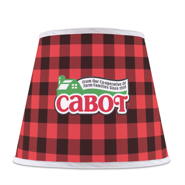 Custom Design - Poly Film Empire Lampshade - Front View