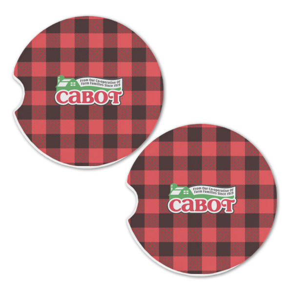 Custom Design - Sandstone Car Coasters - Set of 2