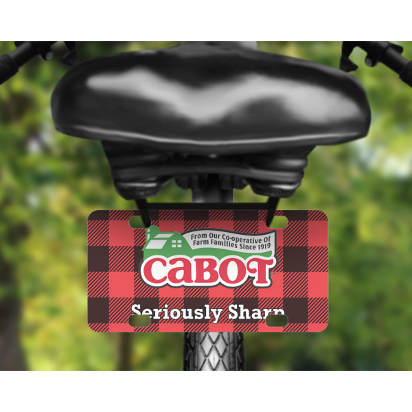 Custom Design - Mini License Plate on Bicycle 4 hole