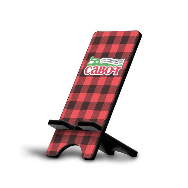 Custom Lumberjack Plaid Cell Phone Stand (Personalized)