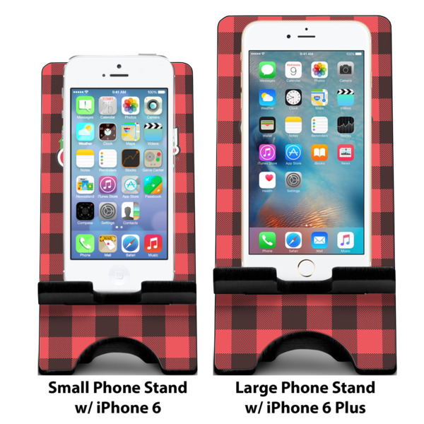 Custom Design - Compare Phone Stand Sizes - with iPhones