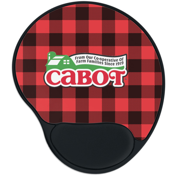 Custom Lumberjack Plaid Mouse Pad with Wrist Support