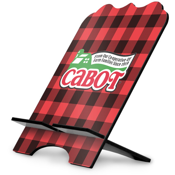 Custom Lumberjack Plaid Stylized Tablet Stand (Personalized)