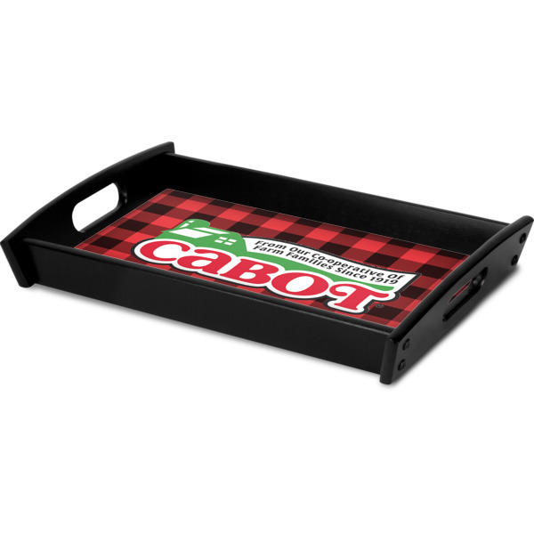 Custom Design - Serving Tray Black - Corner