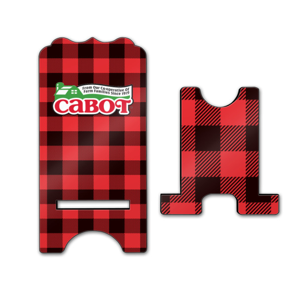 Custom Design - Stylized Phone Stand - Front & Back - Large