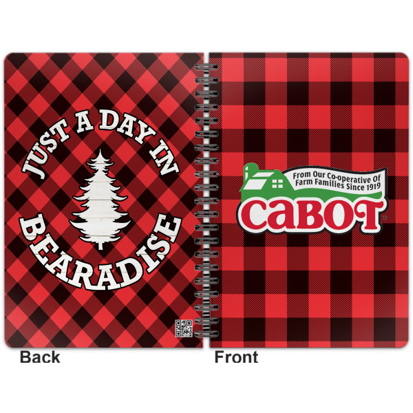 Custom Design - Spiral Journal 7 x 10 - Apvl