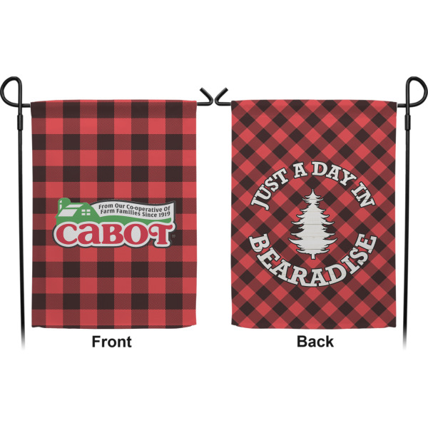 Custom Design - Garden Flag - Double Sided Front and Back