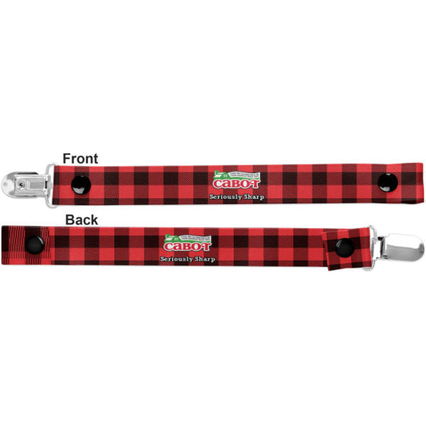 Custom Design - Pacifier Clip - Front and Back