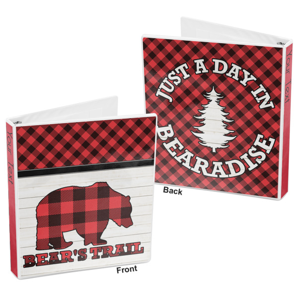 Custom Design - 3-Ring Binder - 1" - Front and Back