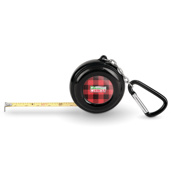 Custom Design Your Own Pocket Tape Measure - 6 Ft w/ Carabiner Clip