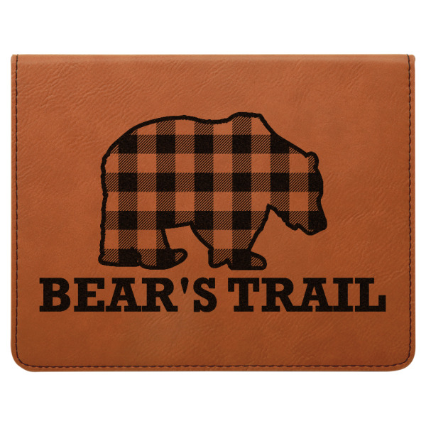 Custom Design - Leatherette 4-Piece Wine Tool Set Flat