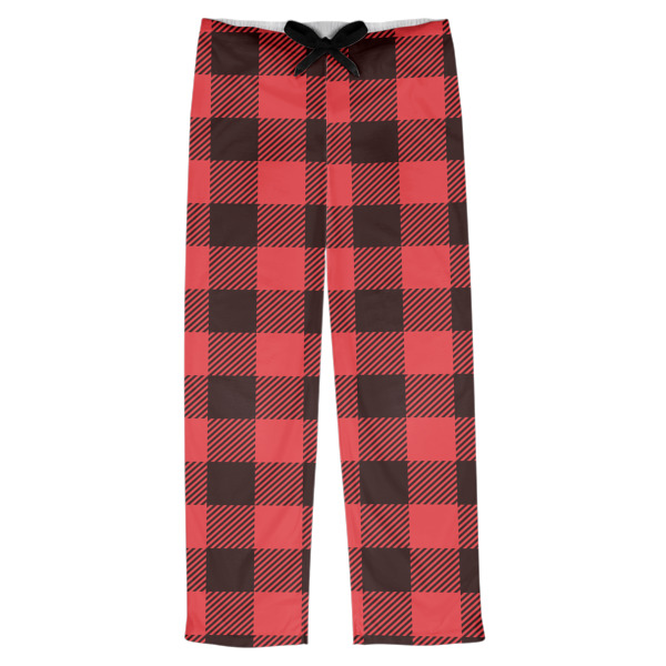 Custom Lumberjack Plaid Mens Pajama Pants