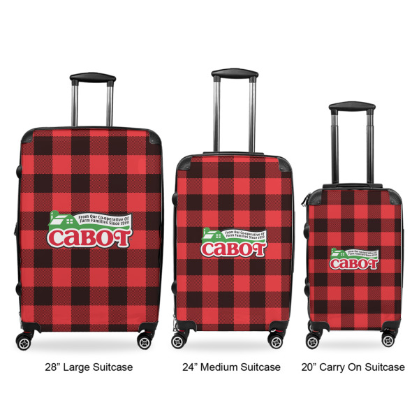 Custom Design - Luggage Bags all sizes - With Handle