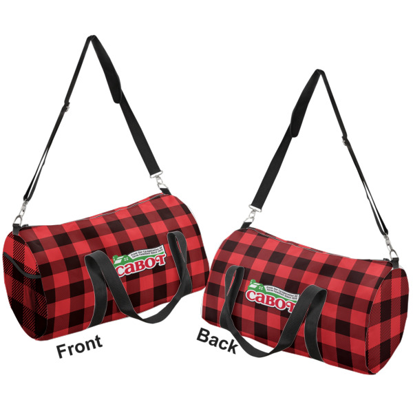 Custom Design - Duffle bag small front and back sides
