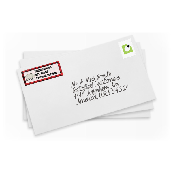Custom Design - Mailing Label on Envelopes