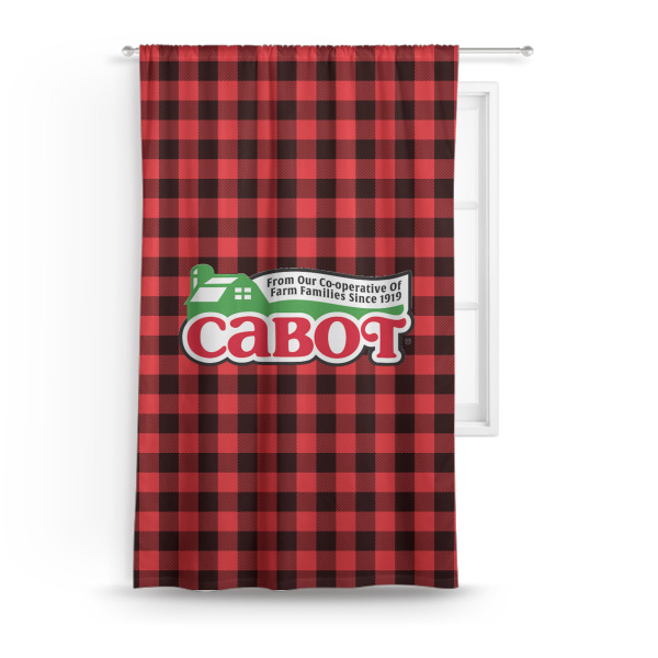 Custom Lumberjack Plaid Curtain (Personalized)