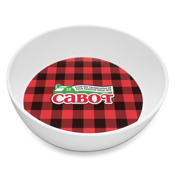 Custom Lumberjack Plaid Melamine Bowl - 8 oz (Personalized)