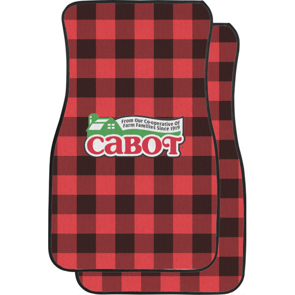 Custom Lumberjack Plaid Car Floor Mats (Personalized)