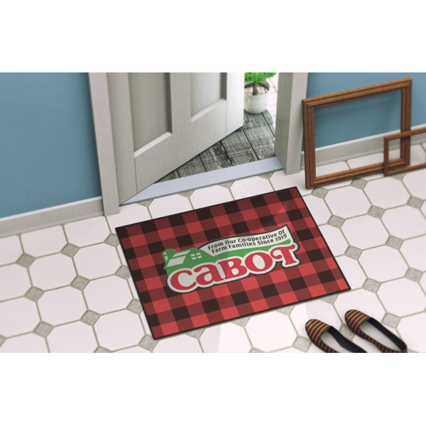 Custom Design - Door Mat - 24"x18" - Lifestyle - Porch