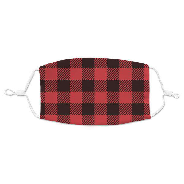 Custom Lumberjack Plaid Adult Cloth Face Mask