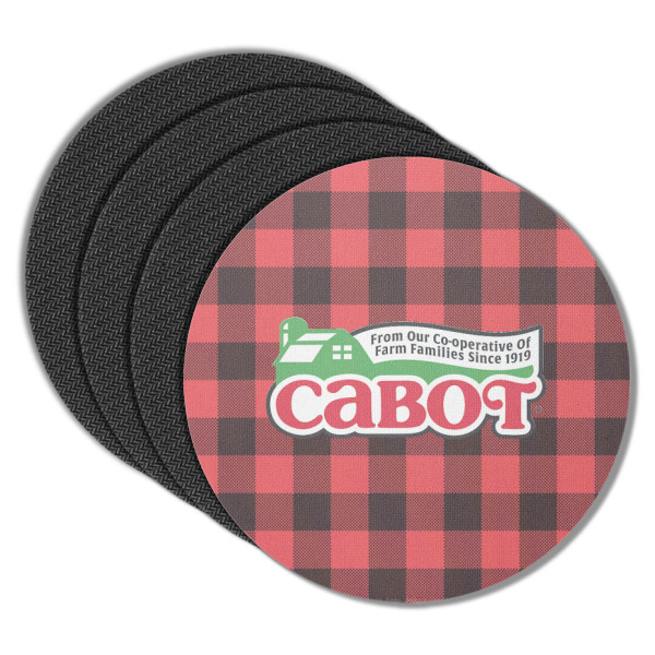 Custom Design - Round Coaster Rubber Back - Main