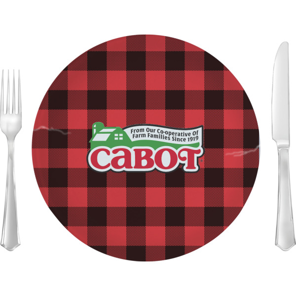 Custom Design Your Own 10" Glass Lunch / Dinner Plate